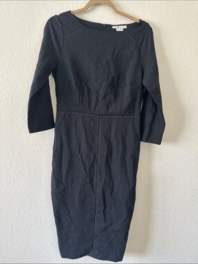 Boden Black Midi Dress